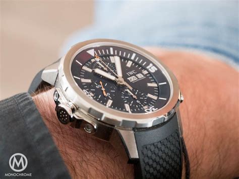 Monochrome Reviews the IWC Aquatimer Chronograph